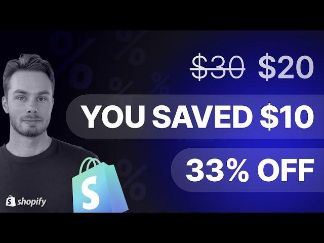 Displaying Savings Amounts on Shopify Product Pages - Easy Coding Tutorial