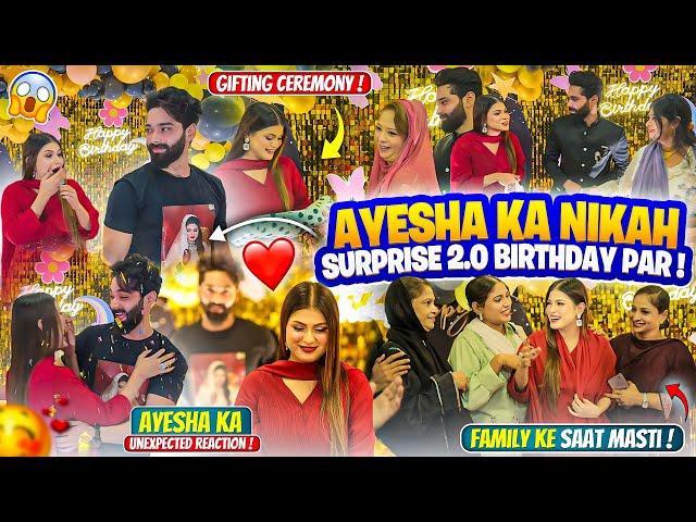 Ayesha Ka Nikah Surprise 2.0 Birthday Par | Gifting Ceremony | Fokats | Abresh & Zeeshan