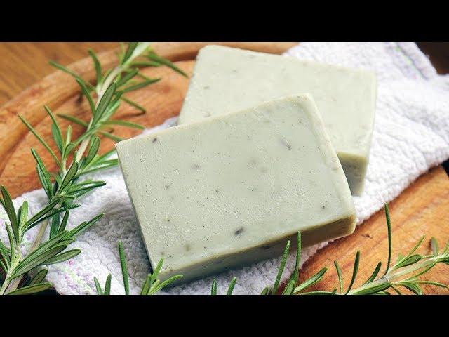 Natural Rosemary Soap Recipe + DIY Instructions