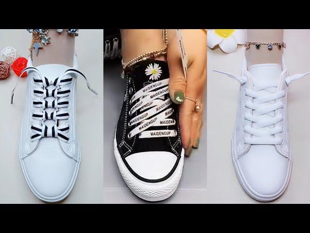 10+ Creative Ways to fasten Shoelaces - Perfect ideas how to tie shoe laces #3