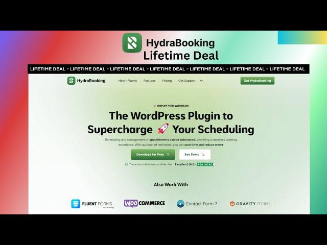 Hydra Booking Lifetime Deal - The WordPress Plugin to Supercharge Your Scheduling