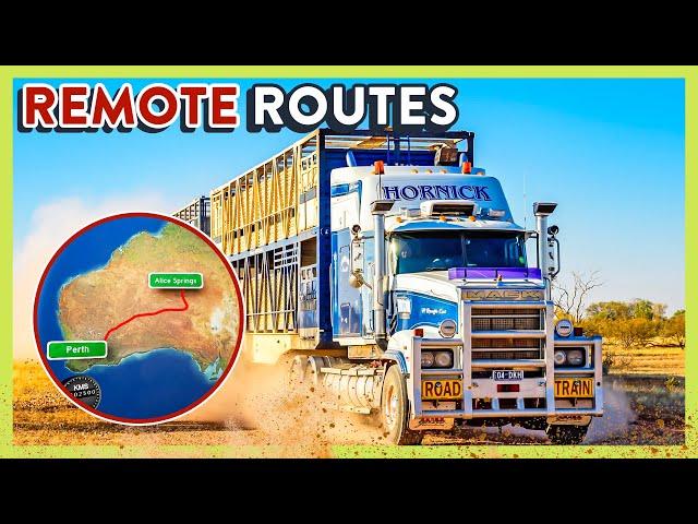 Truck Drivers Take On The Most Remote Desert Routes!