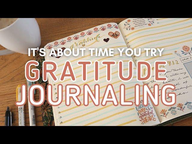 Quick and EASY way to Gratitude Journal