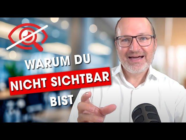 Die 3 größten Fehler, die deine Sichtbarkeit als Immobilienmakler verhindern!