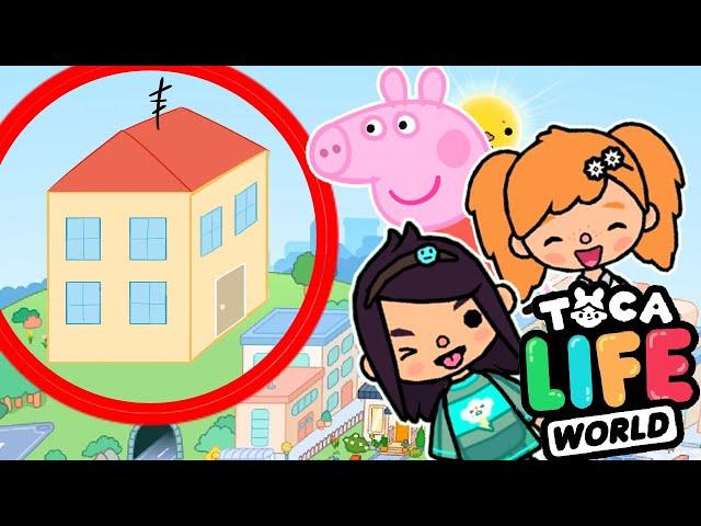 La CASA de PEPPA PIG y TODOS sus PERSONAJES en Toca Boca Life con Ruth