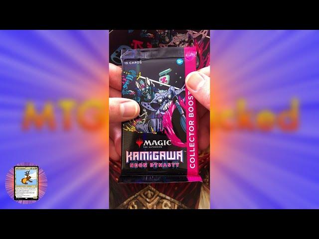 FOIL MYTHIC! Kamigawa: Neon Dynasty Collector #shorts