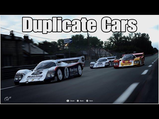 GT7 - How To Duplicate Cars For Scapes Mode