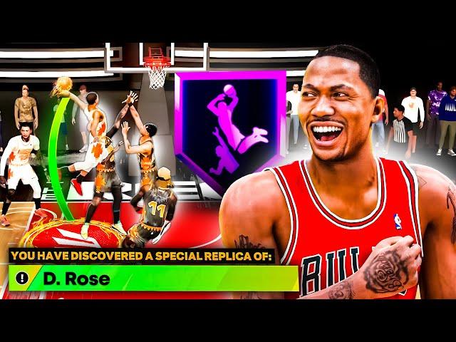 "PRIME" MVP DERRICK ROSE BUILD is a MENACE to REC PLAYERS in NBA 2K23! INSANE CONTACT DUNKS + LAYUPS