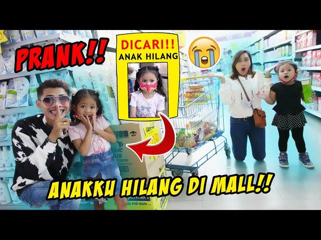 DIKIRA BENERAN‼️ ANAKKU HILANG DI MALL‼️ NGEPRANK ISTRIKU SAMPAI PANIK‼️