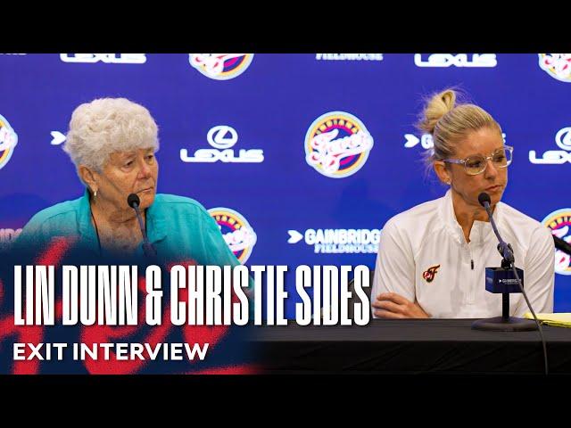 Lin Dunn & Christie Sides 2024 Exit Interview | Indiana Fever