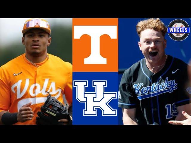 #4 Tennessee vs #3 Kentucky (EXCITING RUBBER MATCH!) | 2024 College Baseball Highlights