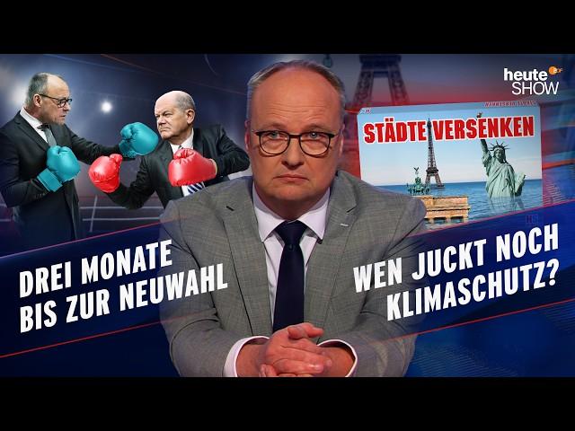 Scholz gegen Merz: Wie schlimm wird der Wahlkampf über Weihnachten? | heute-show vom 15.11.2024