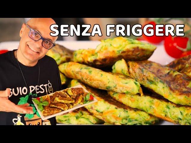 Nuvole di Zucchine  SENZA FRIGGERE e senza forno ricette di zucchine