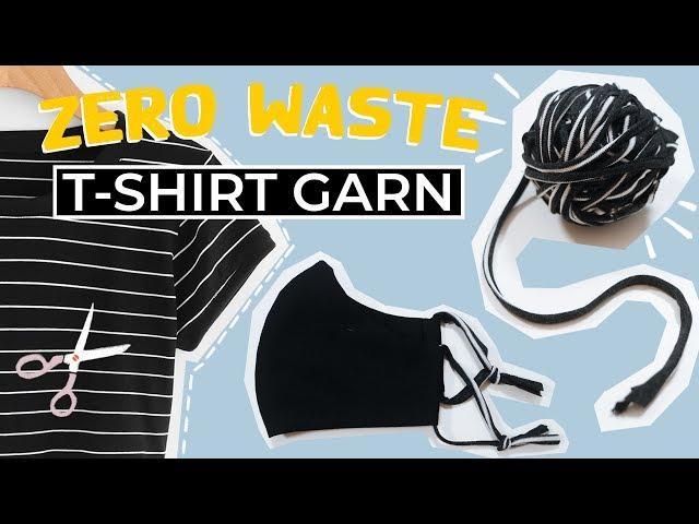 Jersey Garn selber machen - T-Shirt Upcycling DIY