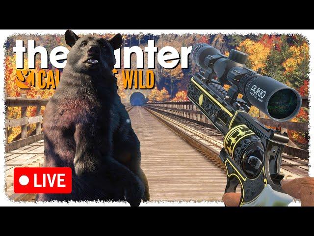 Train track hunting stream (ᵗʳʸᶦⁿᵍ ᵗᵒ ⁿᵒᵗ ᵍᵉᵗ ʳᵘⁿ ᵒᵛᵉʳ) | theHunter: Call of the Wild