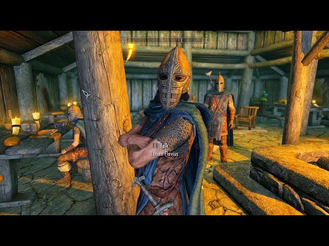 Lucien Flavius was conscripted into Stormcloaks. Skyrim AE