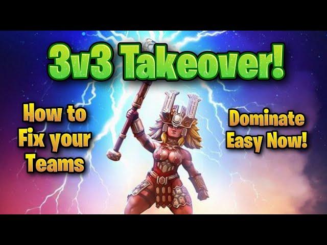 3v3 Takeover You NEED to see!  Raid: Shadow Legends