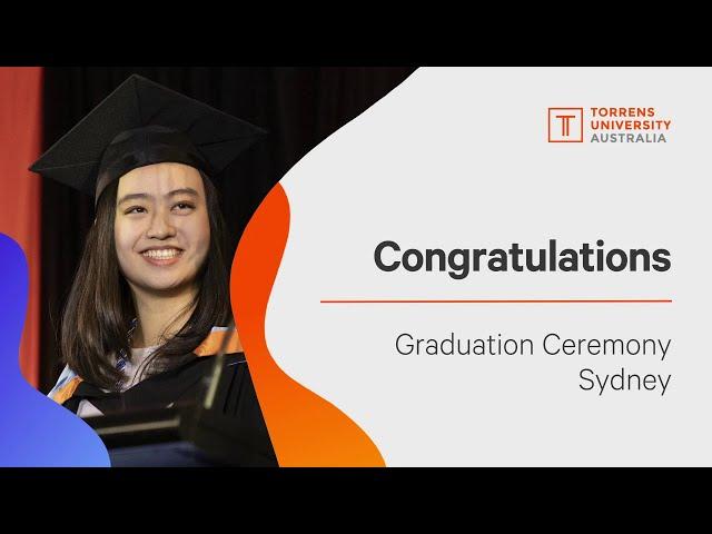 2024 Sydney Graduation for Hospitality, Business and BMIHMS