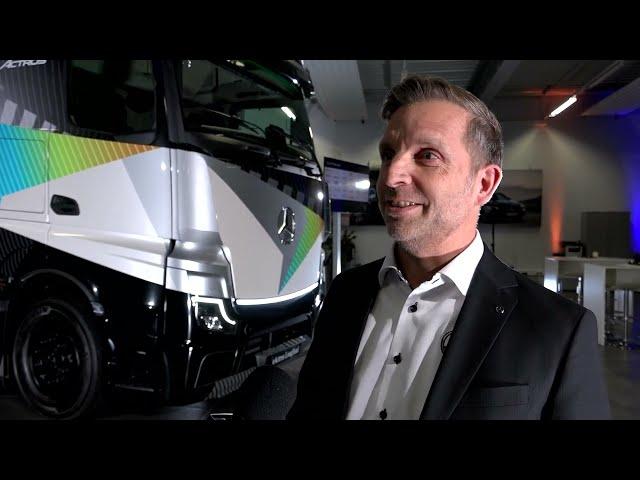 Jens Tittel, CEO Mercedes-Benz Trucks Österreich, stellt sich und seine Zukunftspläne vor.