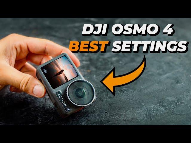 How To Get QUALITY FOOTAGE With Your DJI Osmo Action 4! (Best Settings / Beginners Guide)