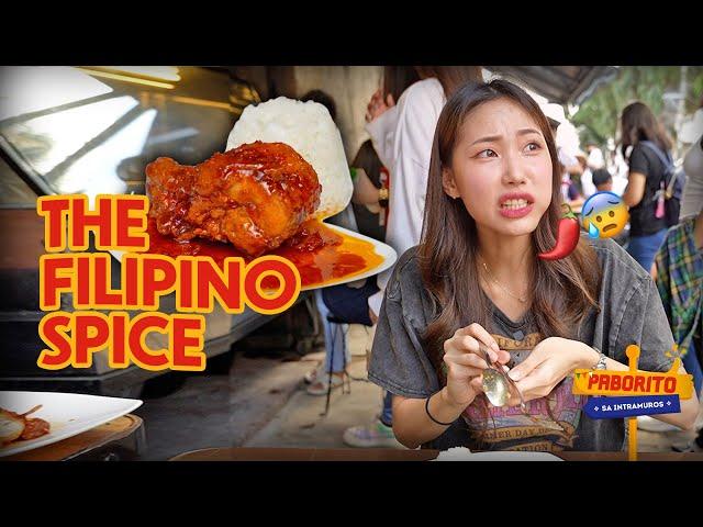 Korean VS Filipino Spicy Chicken..  | PABORITO in Intramuros