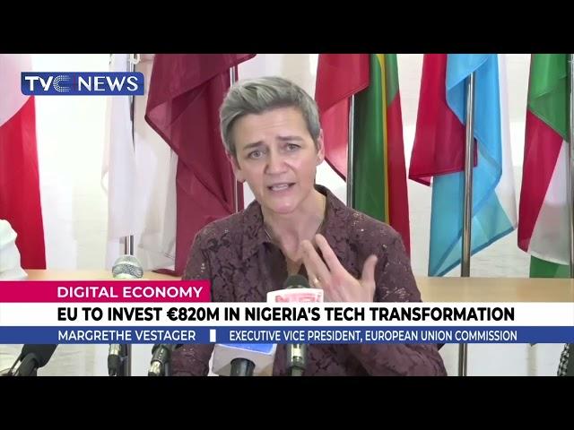 EU To Invest €820m In Nigeria's Tech Transformation
