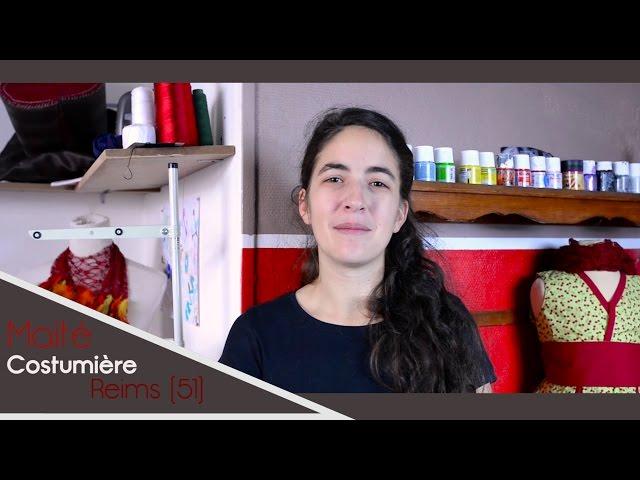 Créatrice costumes et vêtements sur-mesure 51100 Reims Marne - Maïté bande annonce