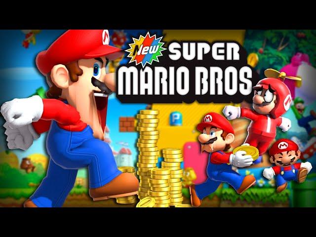 Mario Plays: NEW SUPER MARIO BROS... BUT...