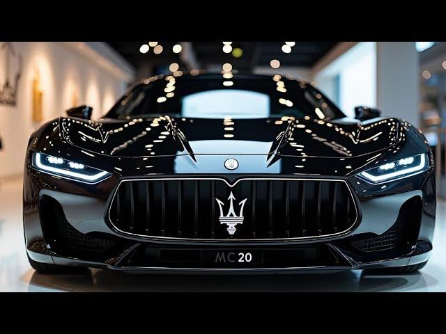 2025 Maserati MC20: The Secret Weapon of Italian Supercars!️