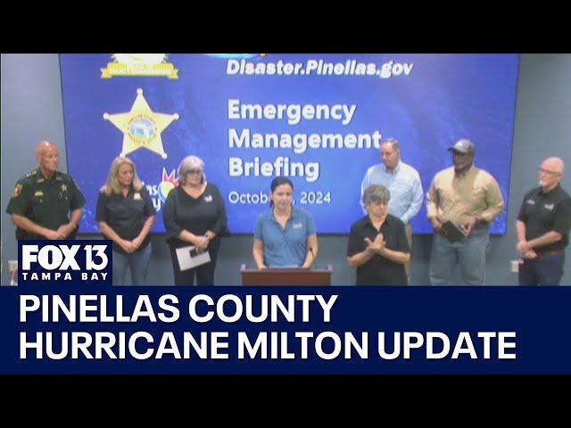 Pinellas County Hurricane Milton update