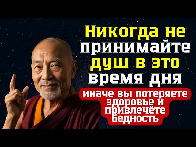 Никогда не принимайте душ в это время дня, иначе вы потеряете здоровье и привлечёте бедность