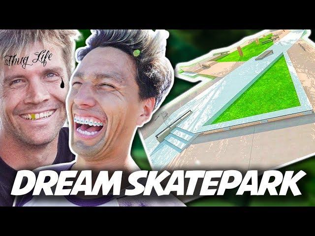 AMSKATER'S GIANT SKATEPARK IS INSANE!!!