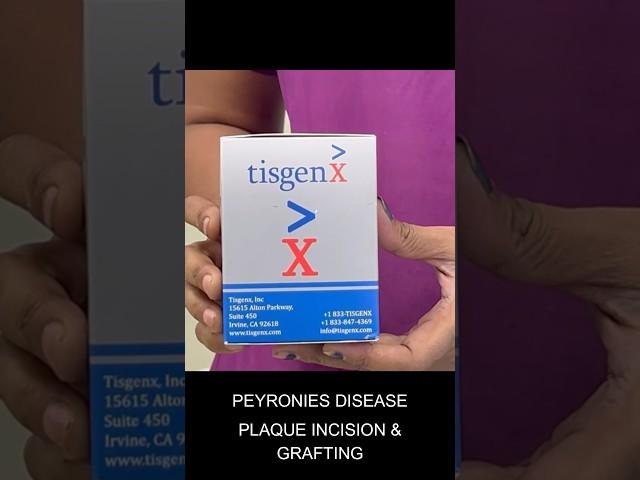 Peyronie’s disease treatment : plaque incision with grafting #peyroniesdisease