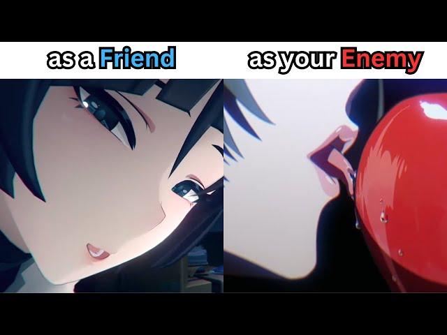 Jane Doe as your "Friend" vs as your "Enemy"