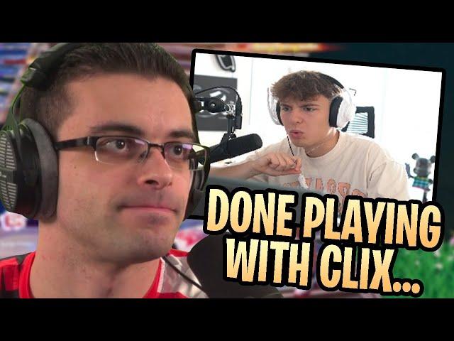 Nick Eh 30 Gets Emotional And REFUSES To Play With Clix Anymore After This..