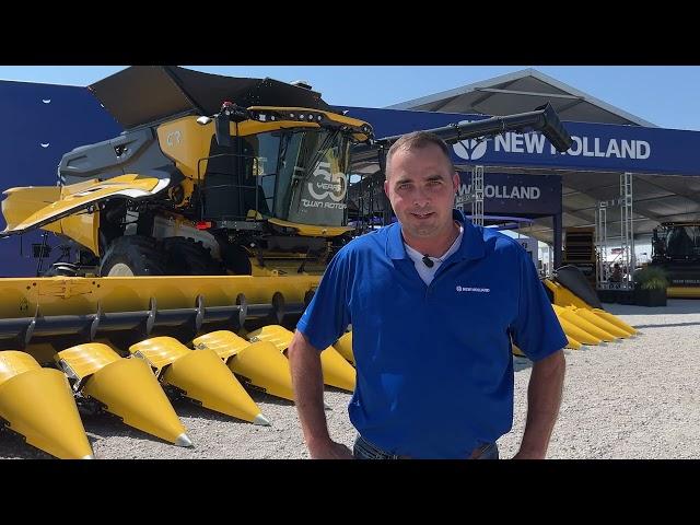 #FPS24 - Curtis Hillen presents the #NewHolland #CR10 combine