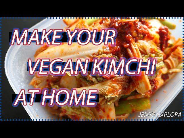 ESP&KR SUB) Make Your VEGAN KIMCHI at Home | 세상 간단한 비건 김치 레시피