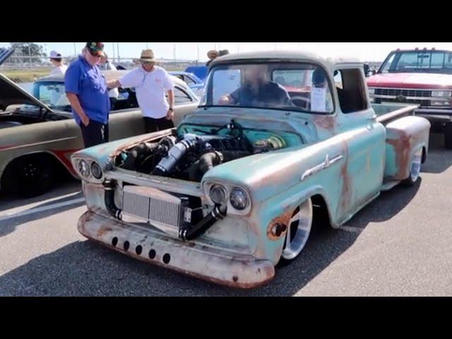 Daytona Turkey Run Danny1hundre Chevy Truck [ Hotrods, Classic Cars, Bagged ]- Generation Oldschool