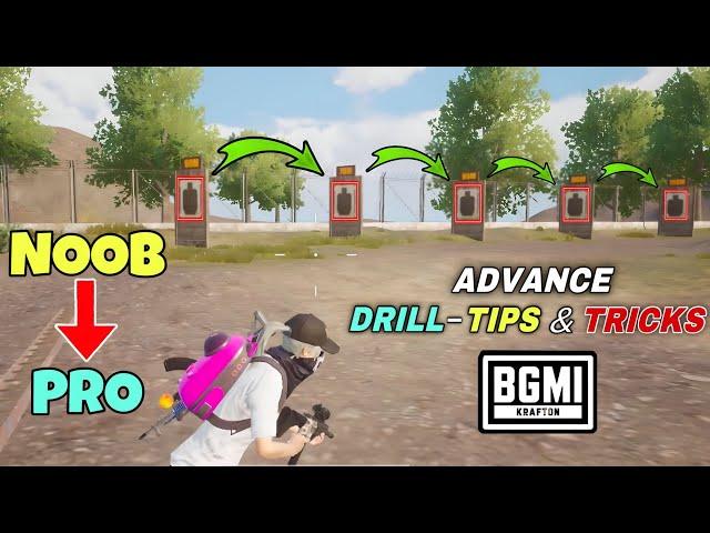 TOP 7 ADVANCED TRAINING DRILLS IMPROVE Your AIM & Reflexes | Tips & Tricks in BGMI/PUBG MOBILE