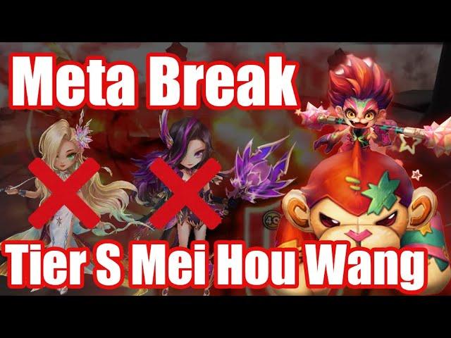 Mei Hou Wang is Tier S Now, he can break the meta 【Summoners War RTA】