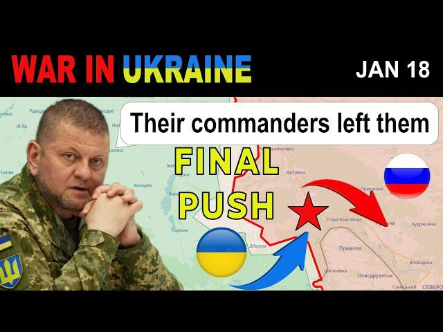 18 Jan: Russian Command RAN AWAY FROM KREMINNA | War in Ukraine Explained