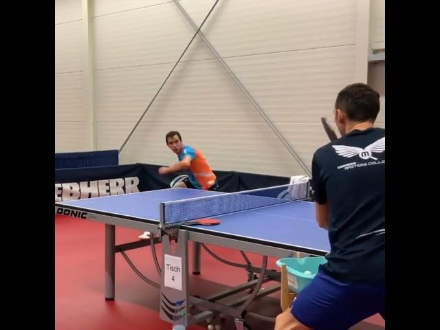 Hugo Calderano Treino De Tênis De Mesa #hugocalderamo #tennisdemesa #tabletennis #brasil