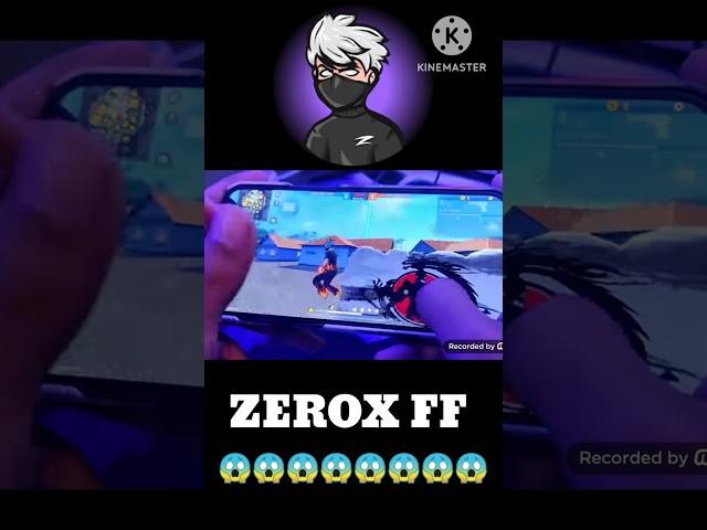 ZEROX FF HANDCAM VIDEO AND SPINNER GLOOWALL SHORTS #freefire #shorts #short