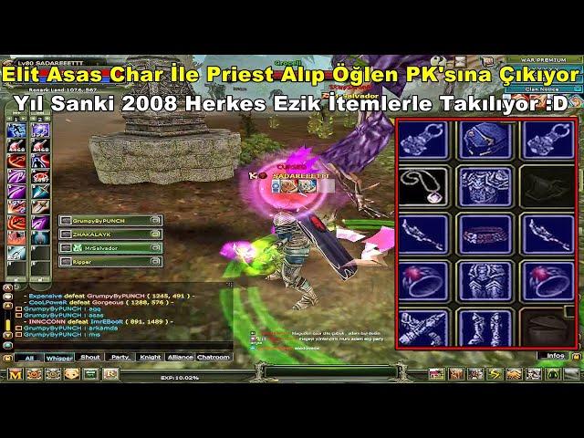 DomenicoWacco - Elit Asas Char İle Öğlen PK'sına Çıkıyor | Yıl Sanki 2008 PK'ya Bak :D Knight Online