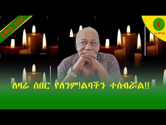 Alemneh Wasse ለዛሬ ሰበር የለንም!ልባችን ተሰብሯል!!