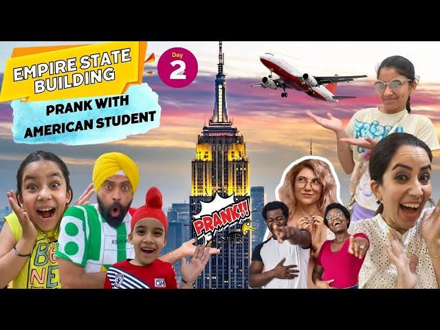 Empire State Building - Prank With American Student | RS 1313 VLOGS | Ramneek Singh 1313