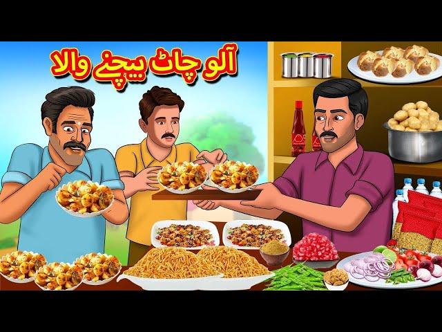 آلو چاٹ بیچنے والا | Urdu Story | Stories in Urdu | Urdu Fairy Tales | Urdu Kahaniya