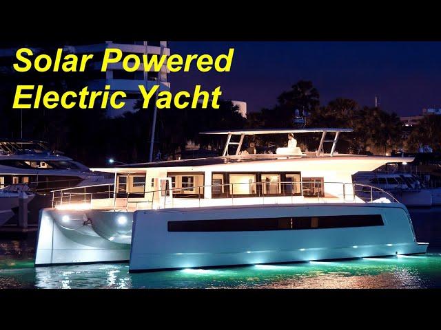 €3.4 Million Electric Yacht Tour : Silent 60