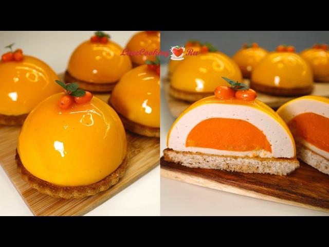 Sea Buckthorn-Jasmine Souffle Cakes, Honey Cookies | LoveCookingRu