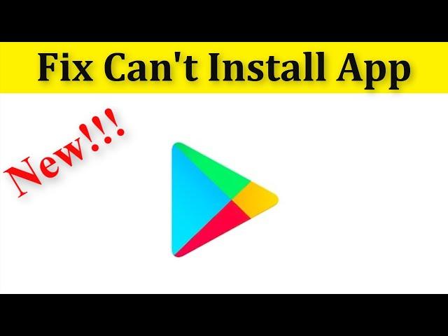 How To Fix Can't Install Any App On Google Play Store || Fix Can't Download App Problem Android